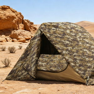 Tente de randonnée pour 1 personne, toutes saisons, ultralégère, 1,8 kg, imperméable PU3000 mm, installation rapide, poteaux en aluminium, compacte, abri de plage et de randonnée - Product Image 4