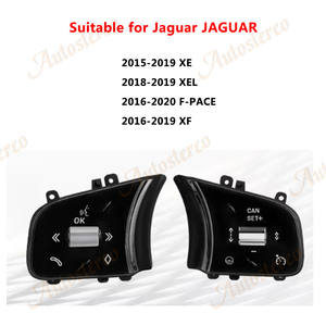 2024 nouveaux boutons tactiles de rechange boutons de volant de voiture pour Jaguar XE XF F-Pace 2015-2019 clés automatiques nouveau Style intelligent - Product Image 2