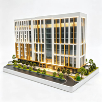 Maqueta Arquitectónica Personalizada de Edificio Comercial y Hotelero de Uso Mixto
