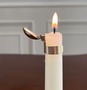 Automatic Extinguisher Candle Snuffer, automatic candle extinguisher candle trimmer metal ring