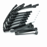 Nouveau kit de câbles d'allumage haute tension de remplacement OE 6 pièces MY800-3705071 avec pince fixe pour moteur à gaz série Yuchai