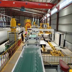 Dây chuyền sản xuất tự động tấm xi măng sợi <span class=keywords><strong>MGO</strong></span>, máy sản xuất tấm canxi silicat với các thành phần cốt lõi động cơ - Product Image 5