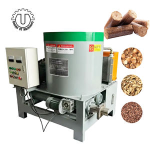 เครื่องอัดก้อนชีวมวลสำหรับเศษไม้ แกลบ ข้าวโพด หญ้าช้าง ระบบไฮดรอลิกแรงดันสูง กำลังการผลิต 300 กก./ชม. - Product Image 1