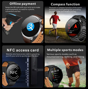 Montre connectée S80max Écran incurvé 1,9 pouces Grand écran 8763vp <span class=keywords><strong>Cpu</strong></span> 256M Mémoire Montre <span class=keywords><strong>4</strong></span> Pro Watch4pro s 80 S80 Max Montre connectée - Product Image 4