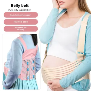 Bandes <span class=keywords><strong>de</strong></span> soutien pour femmes enceintes, ceinture <span class=keywords><strong>de</strong></span> maternité, <span class=keywords><strong>bande</strong></span> <span class=keywords><strong>de</strong></span> soutien pour le <span class=keywords><strong>ventre</strong></span> pendant la grossesse, ceinture <span class=keywords><strong>de</strong></span> grossesse réglable, sangles <span class=keywords><strong>de</strong></span> soutien dorsal - Product Image 2