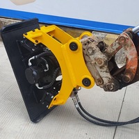 Hochleistungs-REBET-Baggerplattenverdichter, hydraulischer Bodenverdichter, zuverlässiger Vibrationsstampfer zur Bodenverdichtung, CE ISO