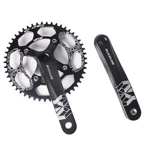 Juego de <span class=keywords><strong>Bielas</strong></span> BUCKLOS de Alta Calidad para Bicicleta de Montaña, 170 mm, 104BCD, Orificio Cuadrado, Plato Estrecho y Ancho - Product Image 4