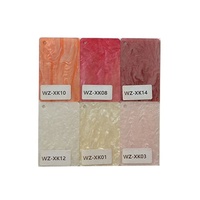 Service de découpe personnalisable en feuille acrylique de 3mm 4mm, perle opaque et pailletée écologique