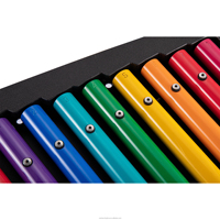 Melodious Sound Aluminum Alloy Rainbow Colors Outdoor Playground Equipment Percussion Instruments Parts Harmonium Musical
