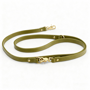 Lederne Freihand-Hundeleine zum Tragen an der Taille, geeignet für kleine, mittelgroße und große Hunde, verstellbare, robuste Hundeleine zum Spazierengehen - Product Image 5