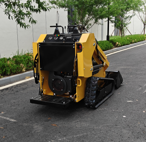 T480 कॉम्पैक्ट स्किड स्टीड लोडर क्रॉलर 1321 किलोग्राम 0.1 मीटर 350 किलोग्राम भार 17.1kw डीजल कुबोटा एपा यूरो 5 - Product Image 6