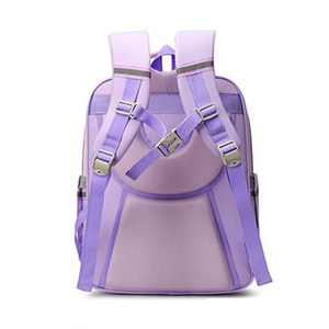Sac à dos scolaire imperméable rose à fermeture éclair, best-seller, mignon, pour filles, avec logo imprimé, pour élèves du primaire. - Product Image 3