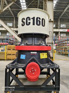 Chất lượng cao tốt nhất SC loạt máy nghiền hình nón cho thiết bị khai thác mỏ PLC & máy nghiền đá lõi thành phần động cơ bao gồm - Product Image 5