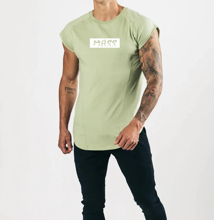 कस्टम लोगो पुरुषों के 95% कपास 5% इलास्टाने टी शर्ट वापस ट्रायोट मेष पैनल टी
