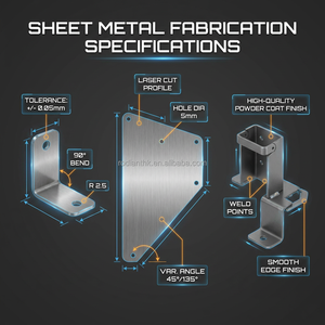 Service de pliage CNC, fabrication de tôles en acier inoxydable, formage de métaux de précision sur mesure, ODM OEM - Product Image 6