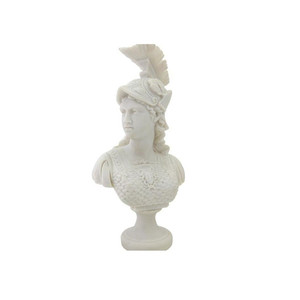 Finition en <span class=keywords><strong>marbre</strong></span> polyrésine Mythologie grecque Déesse Athéna <span class=keywords><strong>Buste</strong></span> - Product Image 1