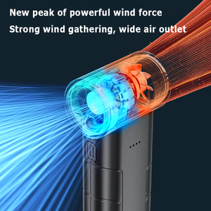 Golizard 100000 Rpm Fan Đèn Pin Mạnh Mẽ Mini Không Dây Xe Khô Không Khí Blower Nhà Làm Sạch Chất Tẩy Rửa - Product Image 4