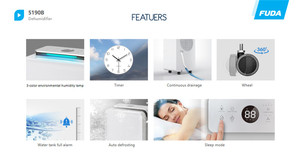 Professional Factory Supply Good Quality Home Air <b>Dehumidifier</b> Home <b>Dehumidifier</b> - Product Image 6