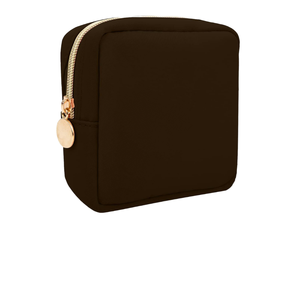 4 tailles de sac organisateur cosmétique imperméable en nylon rose grande capacité stockage de maquillage pour trousse de toilette sac cadeau pochette à fermeture éclair Mini - Product Image 1