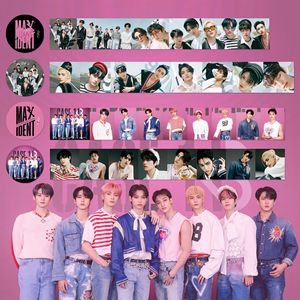 สติกเกอร์ตกแต่งลายพิเศษ KPOP Stray Kids MAXIDENT แบบขายส่ง พิมพ์ดิจิทัล ลายเฟลิกซ์ ฮยอนจิน บังชาน ชางบิน <span class=keywords><strong>จี</strong></span>ซอง - Product Image 2