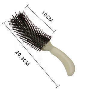 Peigne à <span class=keywords><strong>chignon</strong></span> professionnel en nylon en forme de S pour coiffure de soirée, peigne à touffes pour salon de coiffure - Product Image 2