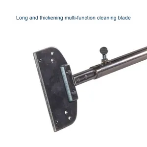 Levante-se deslizando raspador resistente liga de alumínio pá preto lâmina piso telha remoção ferramenta especial artefato pote fundo - Product Image 4