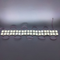 Module LED à injection blanc haute luminosité avec lentille, 3 LED 2W 5730, éclairage latéral, certifié ROHS, IP67, DC 12-24V