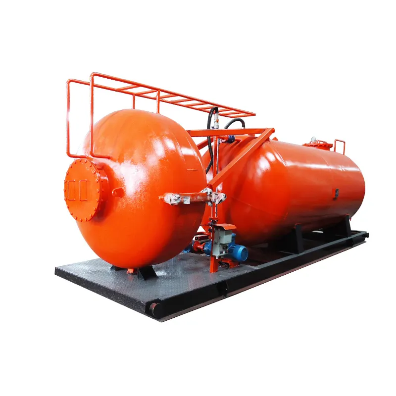 Horizontal Type Carbon Steel Crude Oil Fuel Diesel Oil Storage Tank