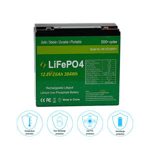 Ev aletleri, elektrikli el aletleri, tıbbi ekipman, UPS prizmatik Lifepo4 pil 12.8V 25Ah uzun çevrim ömrü güneş pil lityum - Product Image 2