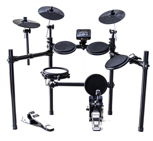 2021 nuevo producto Batería Electrónica <span class=keywords><strong>tambor</strong></span> eléctrico kit de 5 tambores 3 platillos - Product Image 1
