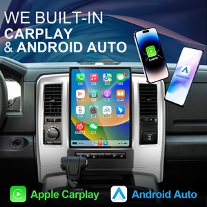 NaviHua Android Car Stereos Navigation Multimedia Carpaly Head Unit Tesla Radio Vertical Screen for Dodge RAM 2009 2011 - Product Image 4