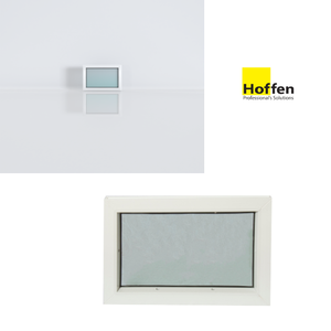 ผลิตภัณฑ์กันน้ำของไทย HOFFEN หน้าต่าง uPVC ประหยัดพลังงาน รับแสงแดด ขนาด 60x40 สีขาว ประเทศไทย หน้าต่างรับแสงแดด 60x40 ซม. - Product Image 6