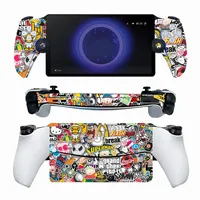 2024 nouveau produit Graffiti peau autocollant pour PS portail Console et contrôleur décalcomanie vinyle peaux accessoires de jeu