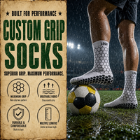 Chaussettes de football antidérapantes pour hommes, chaussettes d'entraînement avec points de grip en silicone, chaussettes personnalisées antidérapantes, respirantes, rembourrées, chaussettes de sport pour match