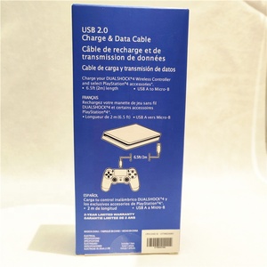 <span class=keywords><strong>Cable</strong></span> de <span class=keywords><strong>carga</strong></span> USB original para PlayStation <span class=keywords><strong>4</strong></span> (PS4) <span class=keywords><strong>Cable</strong></span> DE DATOS USB 6,5 de 2,0 pies para consola y accesorios de juego de controlador - Product Image 3