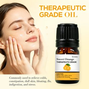 Set de Aceite Esencial de Naranja Dulce de Marca Privada para Mejorar el Estado de Ánimo y Aliviar el Estrés, 100% Puro y Natural, Aromaterapia OEM - Product Image 1