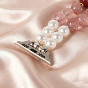 Elegante Correa de Reloj de Lujo con Cristales de Uva, Ancho de Banda de 16 mm - Product Image 2