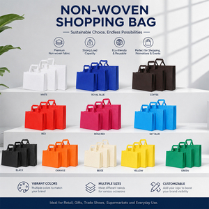 Sac en tissu non tissé laminé, cadeau promotionnel, sac réutilisable en tissu personnalisé, sac écologique, sac de shopping bio, sac en tissu recyclé - Product Image 2