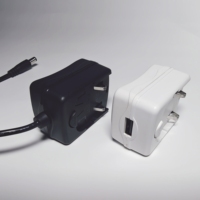 Adaptateur secteur interchangeable 45W 12V AC DC, matériau PC, connexion enfichable, options de sortie multiples 12V 5A 24V 1A 9V 5A 5V 3A 20W