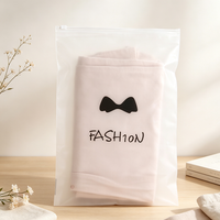 Sacs à fermeture éclair en CPE givré imprimés sur mesure avec des motifs de dessins animés mignons, pochettes refermables pour vêtements, accessoires pour vêtements d'enfants, emballage pour vêtements