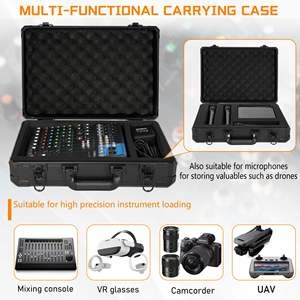 Estuche de Transporte Rígido de Aluminio Plateado Personalizado OEM ODM con Espuma Cómoda Incluida para Viajes en Avión - Product Image 6