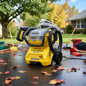 Nettoyeur haute pression électrique Stanley Patmax 1500 Psi 1,4 GPM avec roues et tuyau - Product Image 3