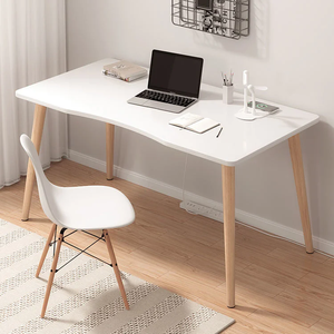 Modern Home Office Furniture Wholesale Manufacturer's New Design Wooden Computer Desk Conform to Human Body <strong>Curve</strong> - Product Image 1