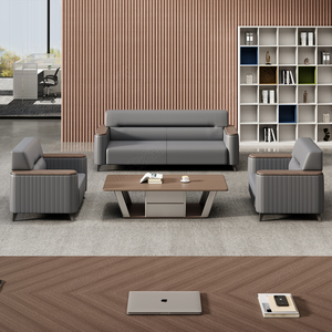 Hiện đại tối giản kinh doanh văn phòng <span class=keywords><strong>sofa</strong></span> Set VIP tiếp tân phòng họp đàm phán chính hãng Da Modular kinh doanh giải trí <span class=keywords><strong>sofa</strong></span> - Product Image 3