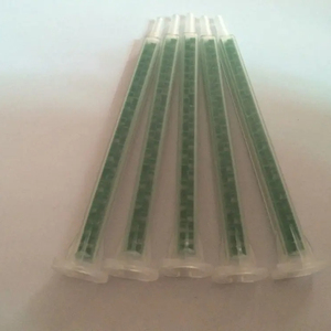 Nhựa Tĩnh Mixer PMF6-16 Trộn Vòi Phun Cho Duo Gói Epoxies Lưỡi Lê Một Hình Vuông Màu Xanh Lá Cây - Product Image 2