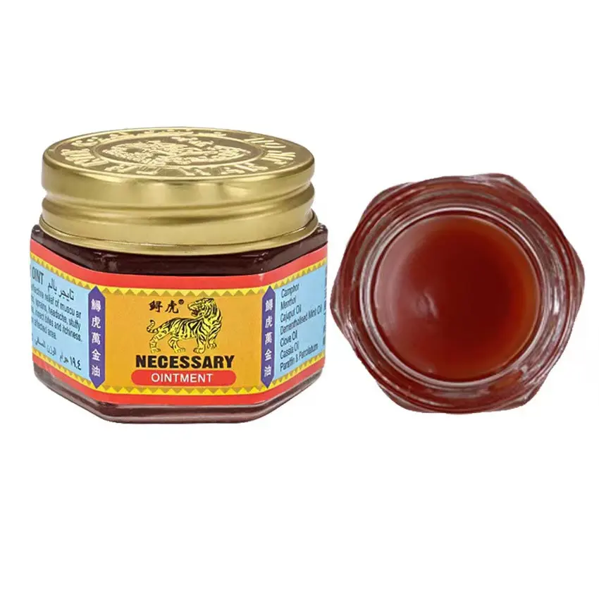 Traditional Muscle Joint Back Pain Relief Ointment Massage Cream White Red Tiger Personal Care