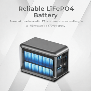 Générateur solaire silencieux 1024Wh 1800W avec onduleur, mini centrale électrique portable avec MPPT, port RV et allume-cigare - Product Image 6