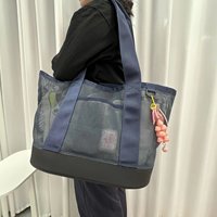 Bolsa de Mano Grande Multiusos para Mujer, Nueva en la Tienda en Línea de Alibaba, Bolsa para Portátil con Malla, Bolsa de Hombro de EVA