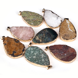 2026 produits <span class=keywords><strong>de</strong></span> guérison spirituelle perles d'agate druzy pendentifs géode lune avec des roches <span class=keywords><strong>de</strong></span> pierre <span class=keywords><strong>de</strong></span> jade à bas <span class=keywords><strong>prix</strong></span> - Product Image 5