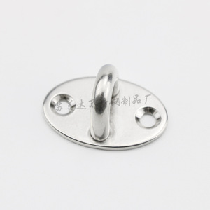 Stainless Steel <b>Boat</b> Fitting U-Shaped <b>Hook</b> Plate For Marine Hardware 304 Grade - Product Image 3